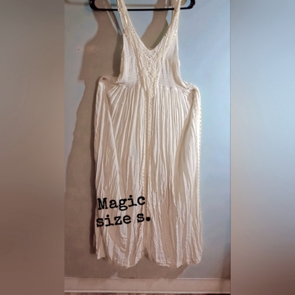 A wedding dress